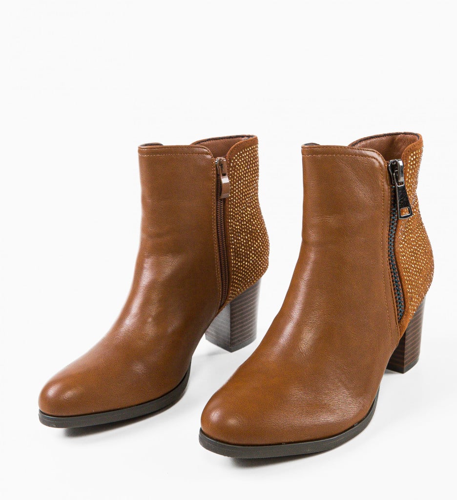 Botine Dama Ortega Camel | Elegante și Confortabile - imagine 9