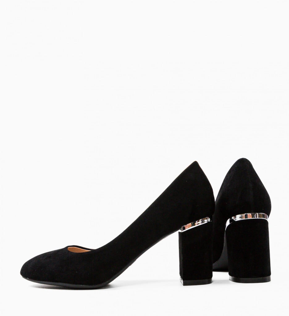 Pantofi Ryouta Negri - Eleganță și Confort - imagine 7