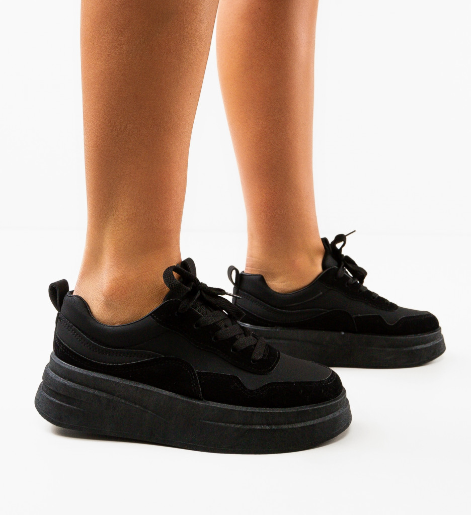 Sneakers Oradela Negri 2 - Confort și Stil - imagine 4