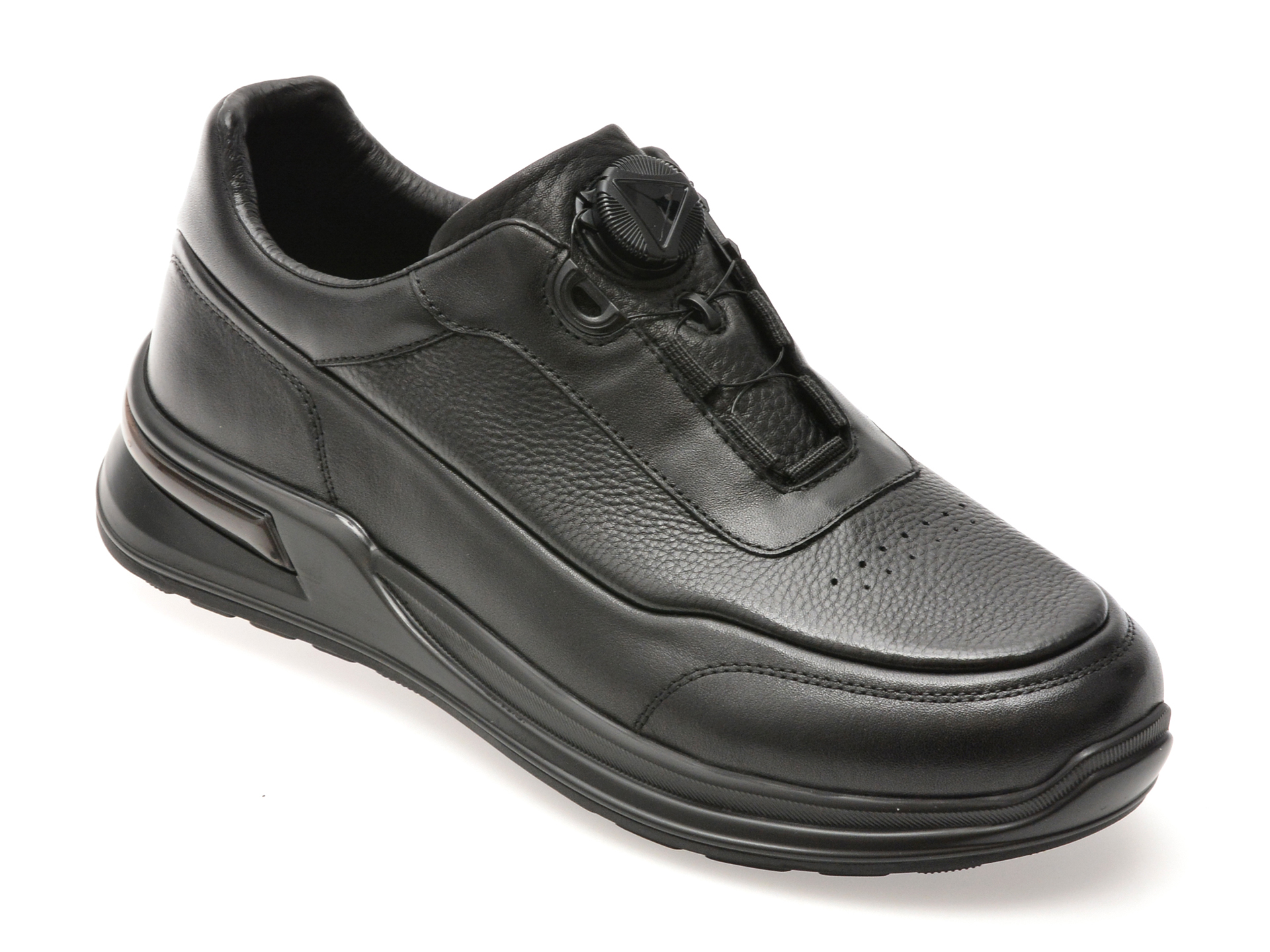Epica Pantofi Sport Negri Piele Naturală