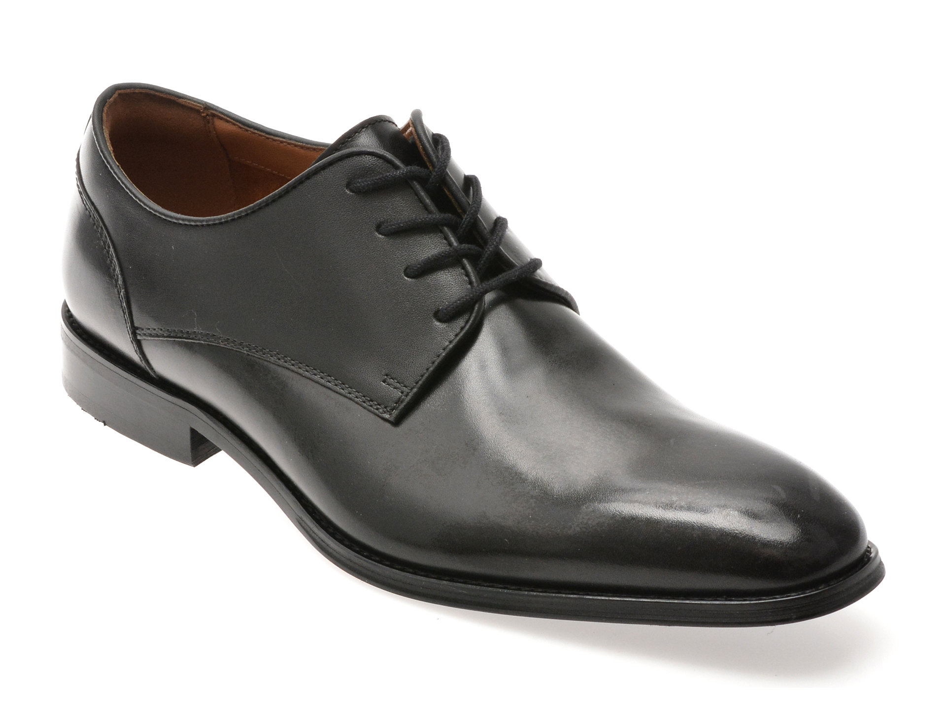 Pantofi ALDO Allegro 001 Negri Piele Naturală