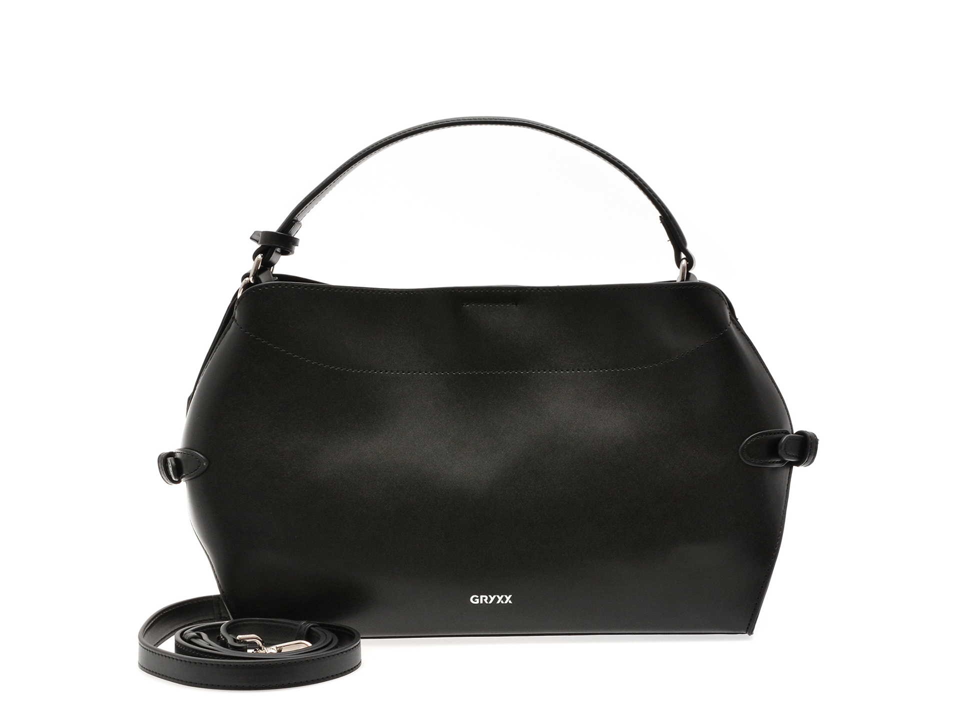 Geanta Dama Gryxx Neagra, Piele Ecologica