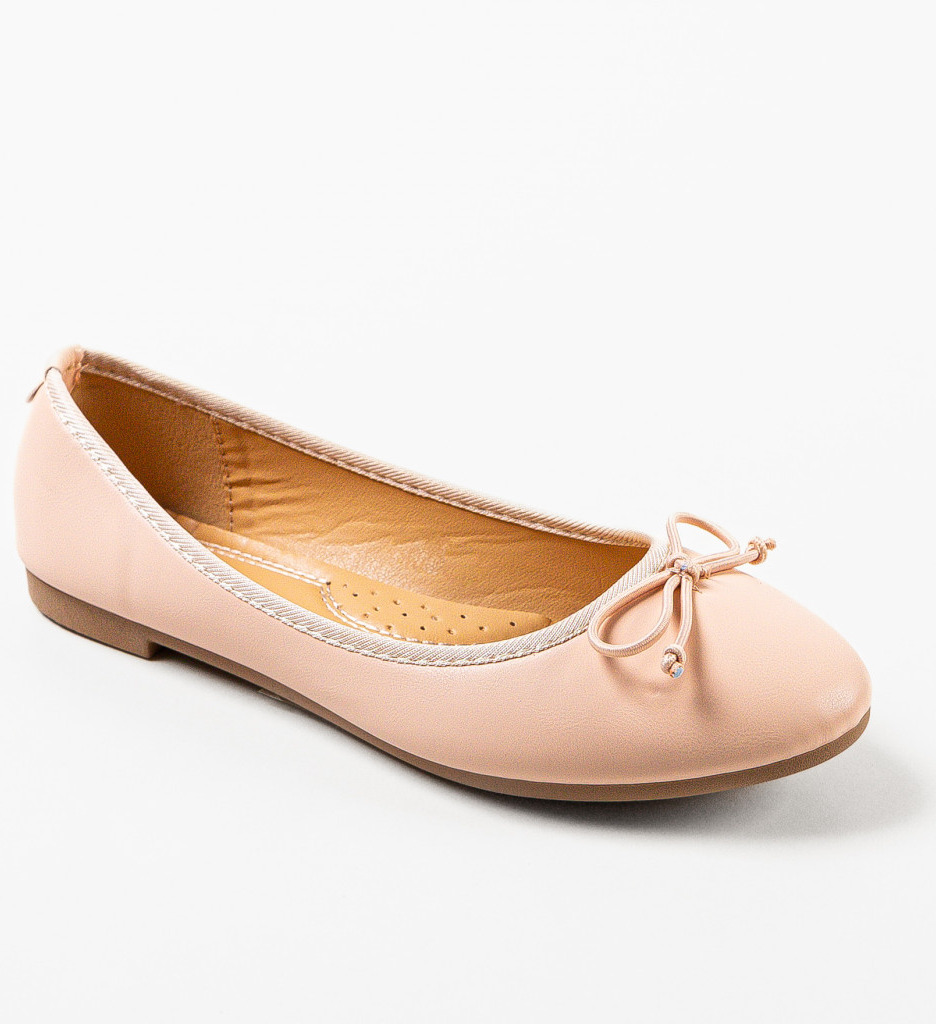 Balerini Dama Singh Roz - Confort Casual Elegant - imagine 4