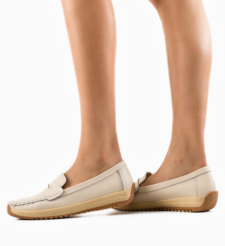 Pantofi Casual Uyteu Bej | Confort & Stil - imagine 3
