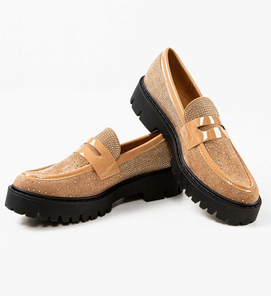 Pantofi Casual Bej Kareem - Confort și Stil - imagine 5