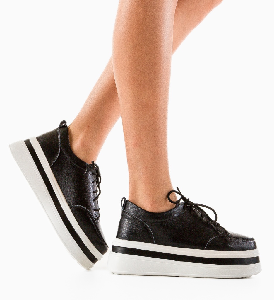 Pantofi Casual Varlas Negri | Confort și Stil - imagine 2