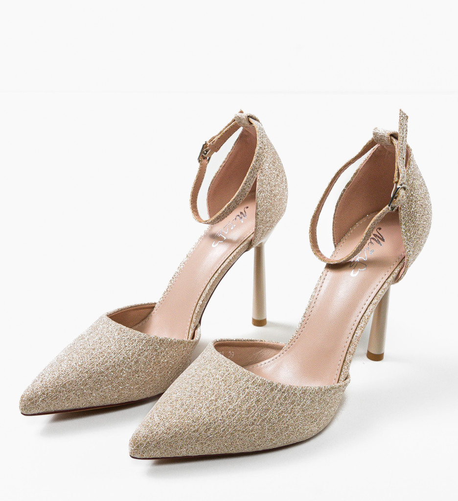 Pantofi Elin Aurii - Eleganță și Stil - imagine 6