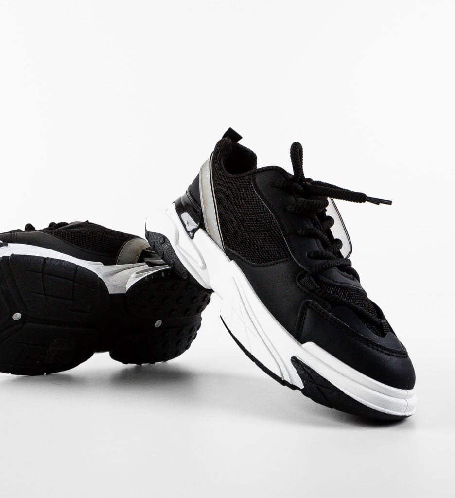 Sneakers Dama Mallorca Negri - Confort Stilat - imagine 11