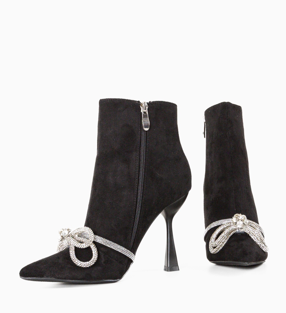 Botine Dama Csorba Negre - Eleganță și Stil - imagine 7