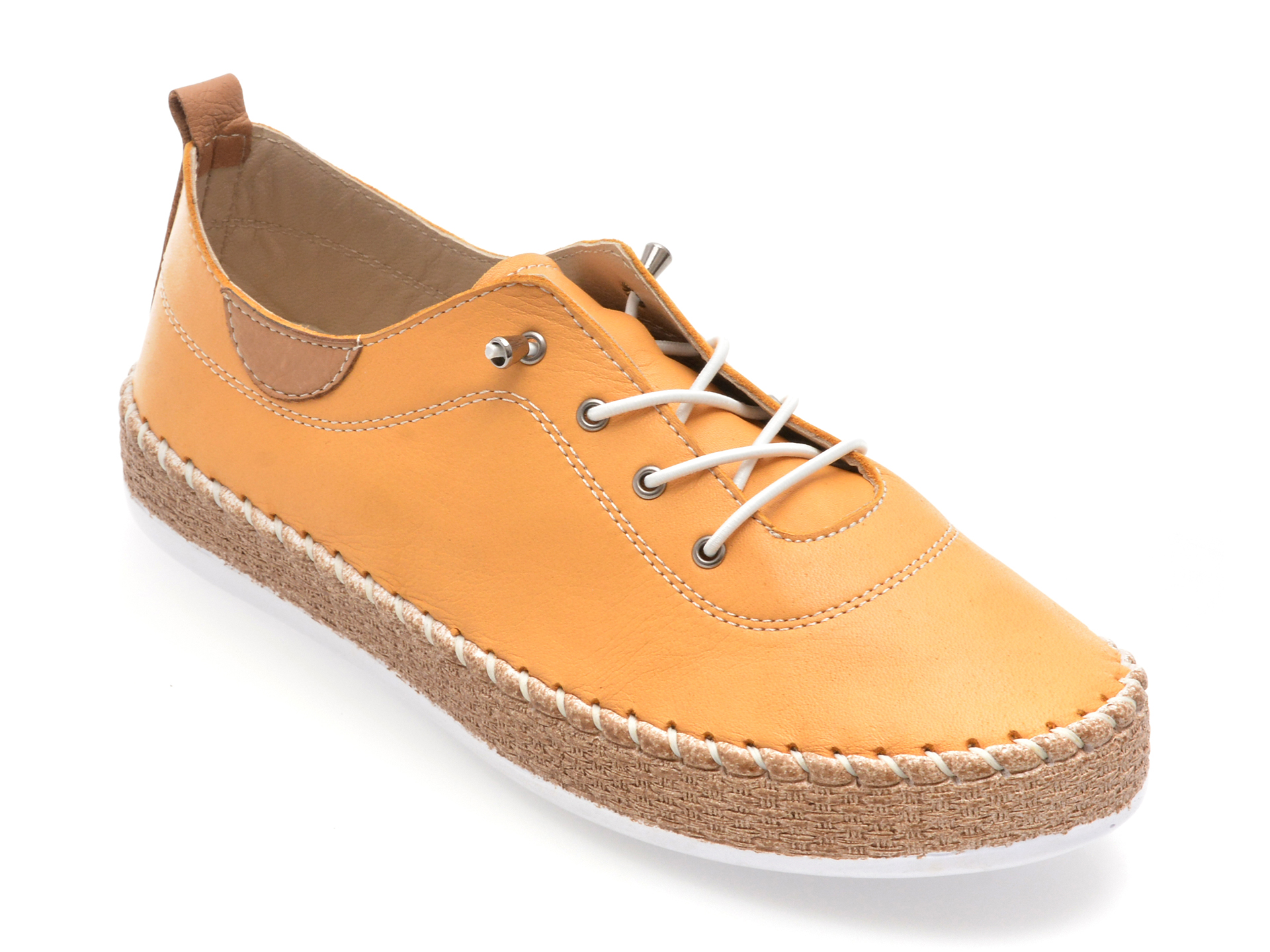 Pantofi Gryxx din Piele Naturală | Galbeni