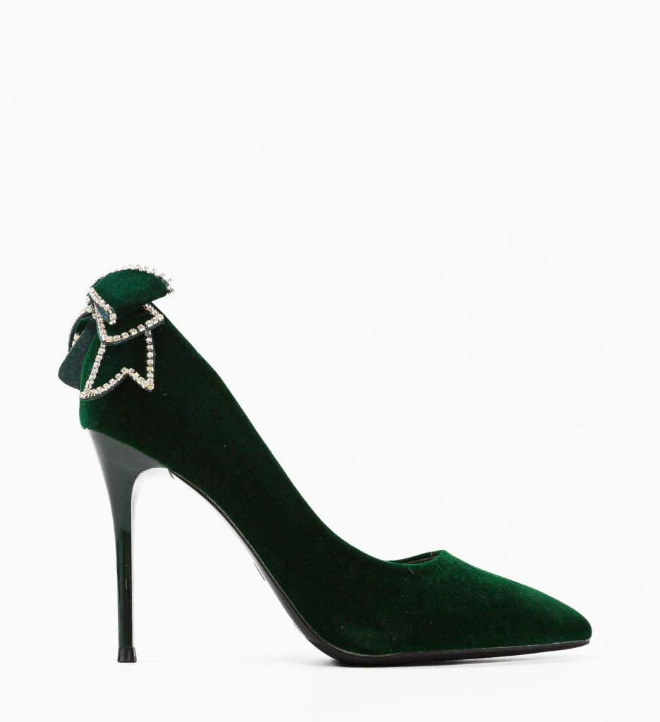 Pantofi Aleta Verzi cu Toc - Eleganță și Stil - imagine 4