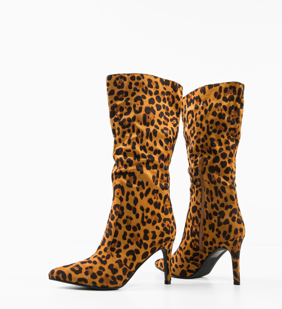 Cizme Dama Julian Animal Print | Stil Indraznet - imagine 7