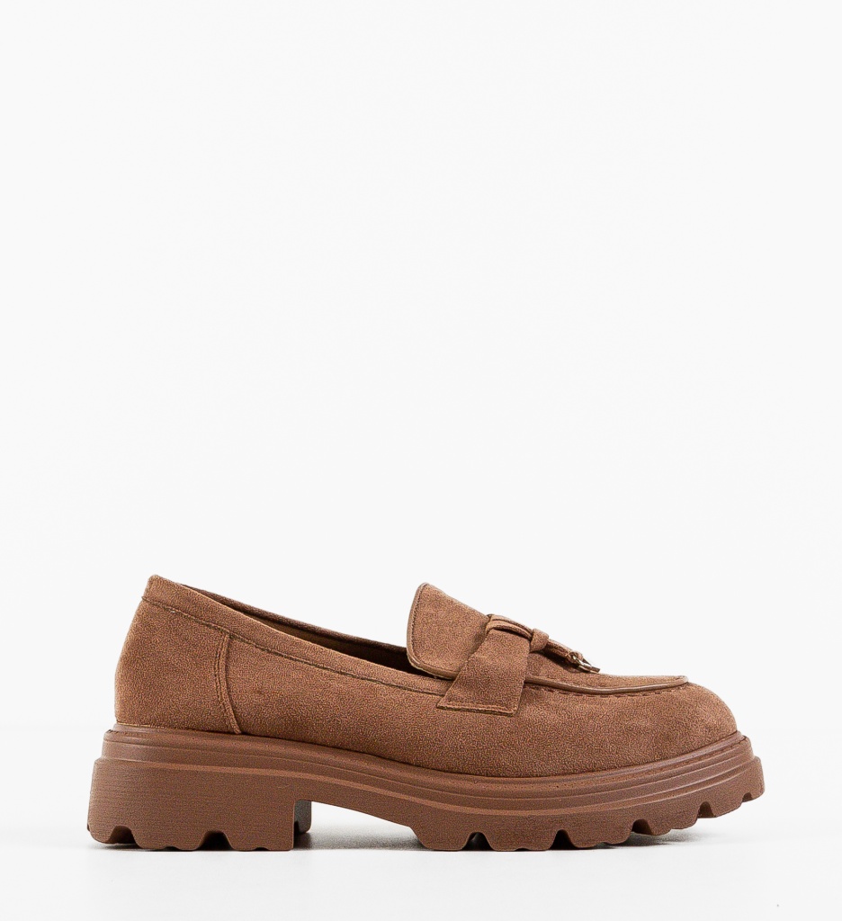 Pantofi Casual Dama Valya Camel - Confort și Stil - imagine 4