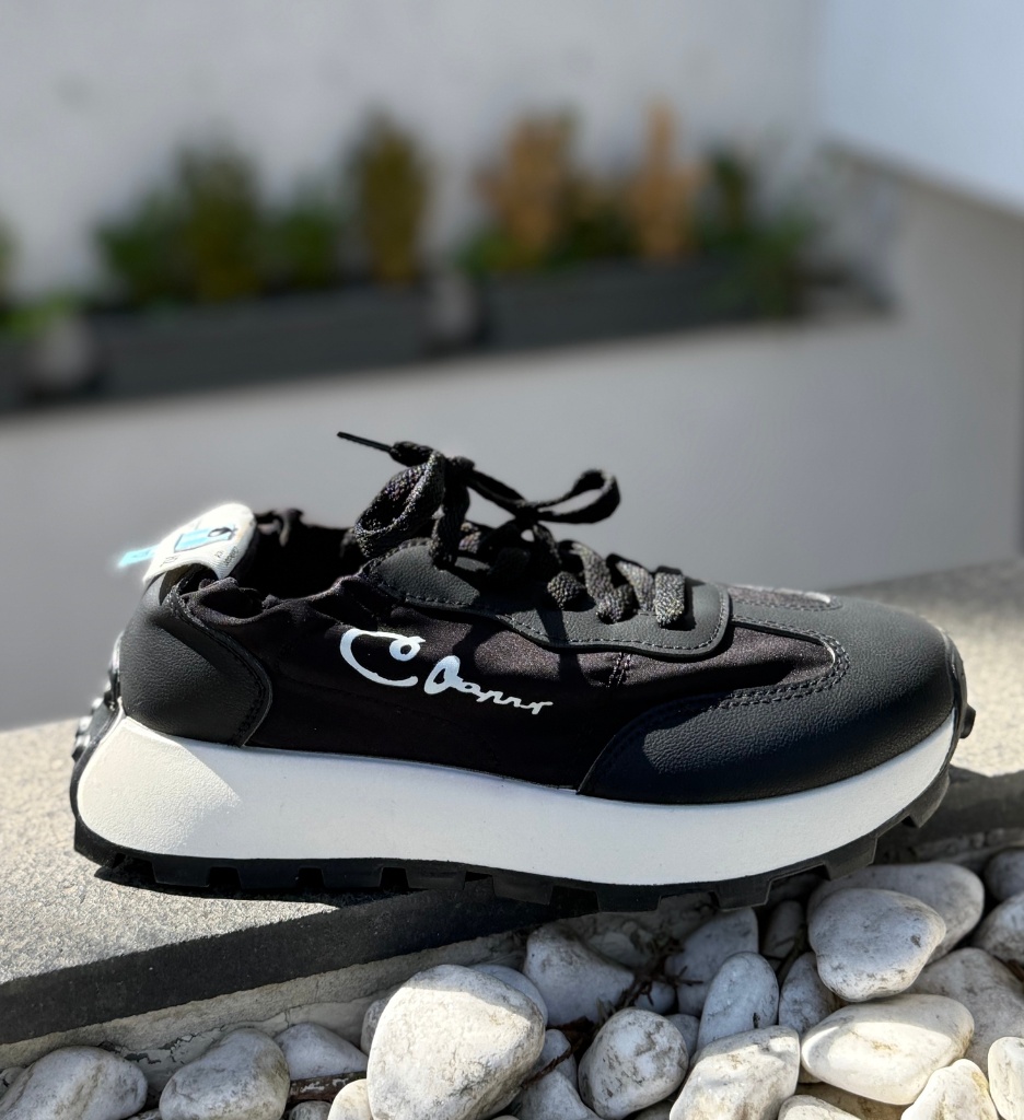 Sneakers Dama Galant Negri | Confort și Stil - imagine 4