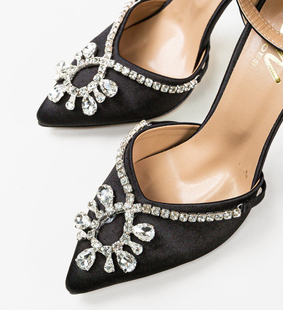 Pantofi Alabyna Negri 2 | Eleganță la Fiecare Pas - imagine 6