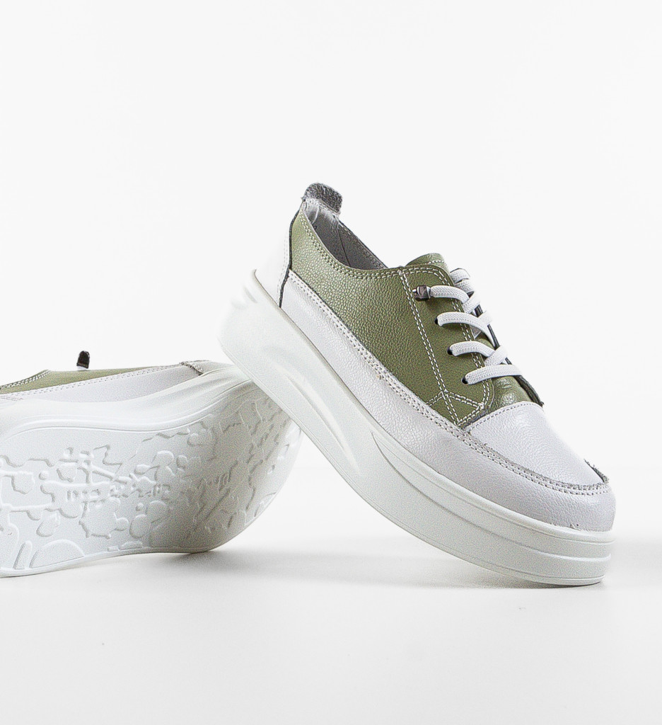 Sneakers Dama Versec Verzi | Confort și Stil - imagine 9