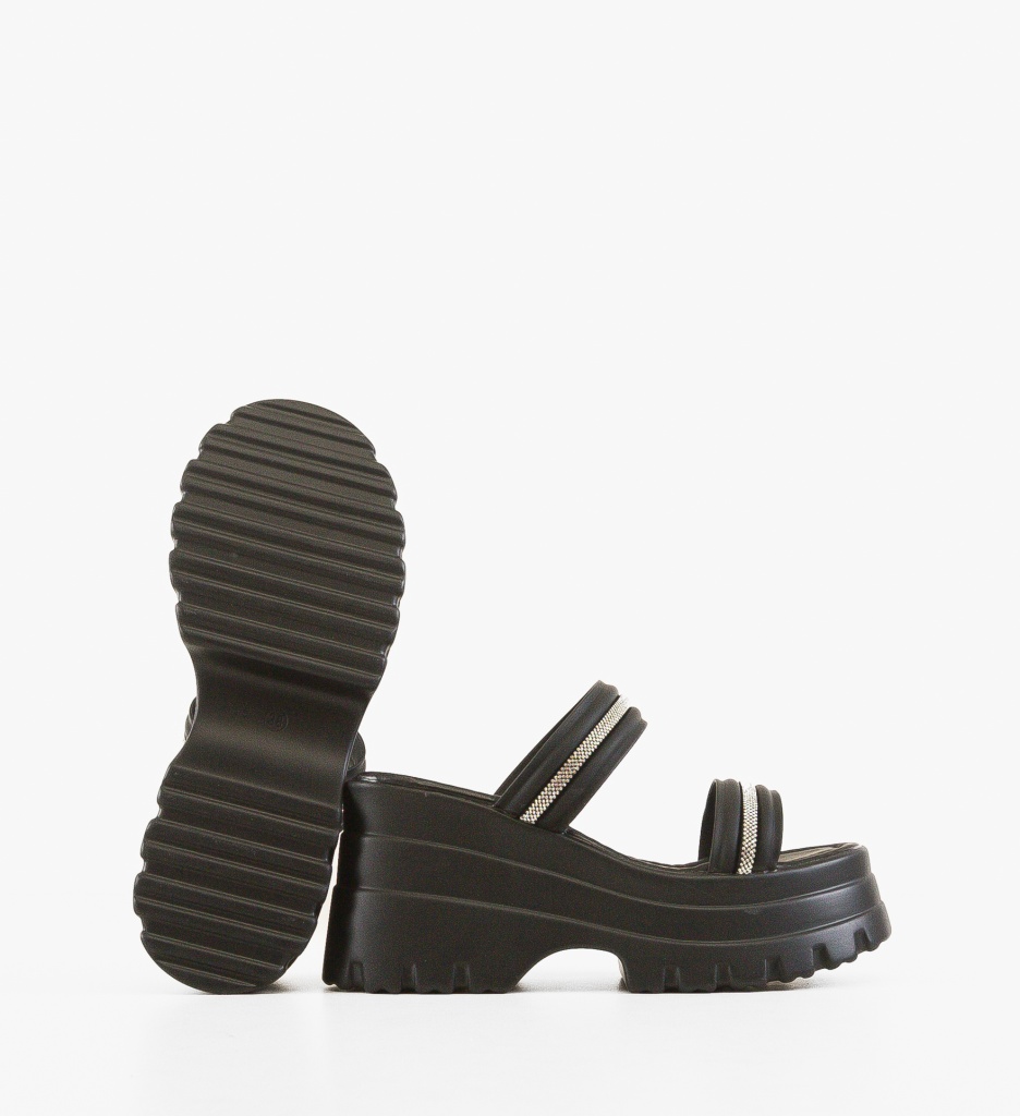 Platforme Yumeya Negre | Eleganță și Confort - imagine 3