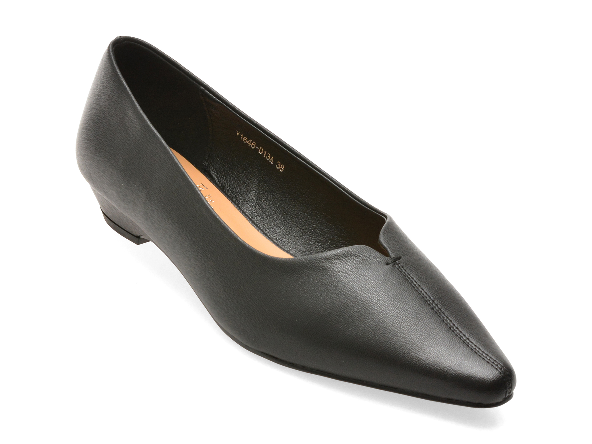 Pantofi Flavia Passini Negri Piele Naturală