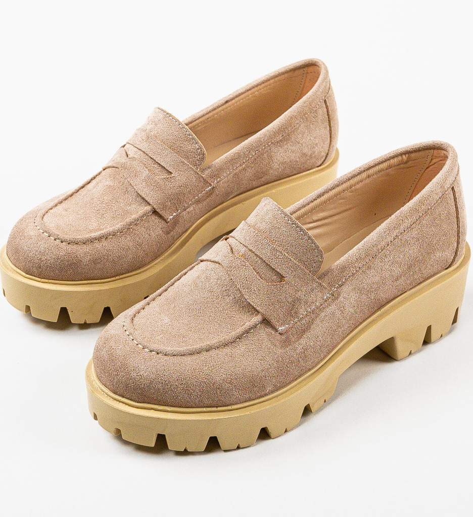 Pantofi Kardy Bej | Confort și Eleganță Casual - imagine 3