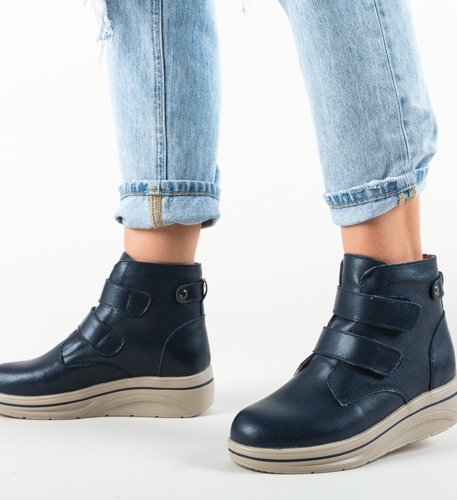 Pantofi Casual Jabal Bleumarin - Confort și Stil - imagine 2