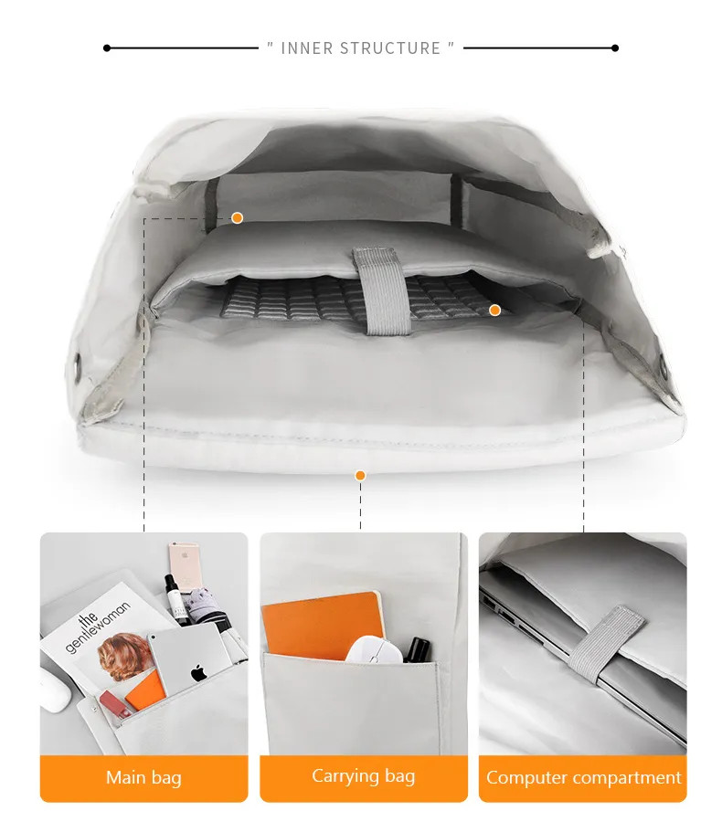 Rucsac Laptop Delis Sonnet GT2502, Gri - imagine 6