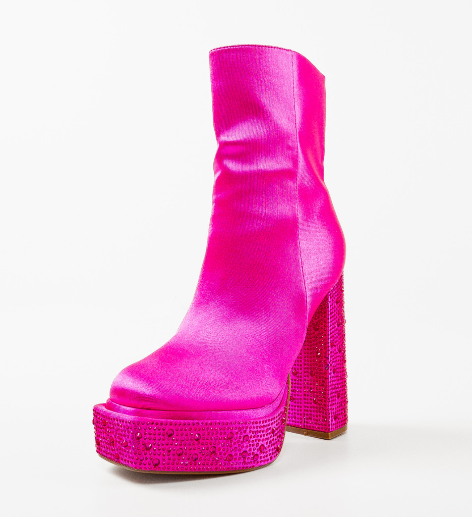Botine Afolayan Fuchsia - Eleganță și Stil Feminin - imagine 9