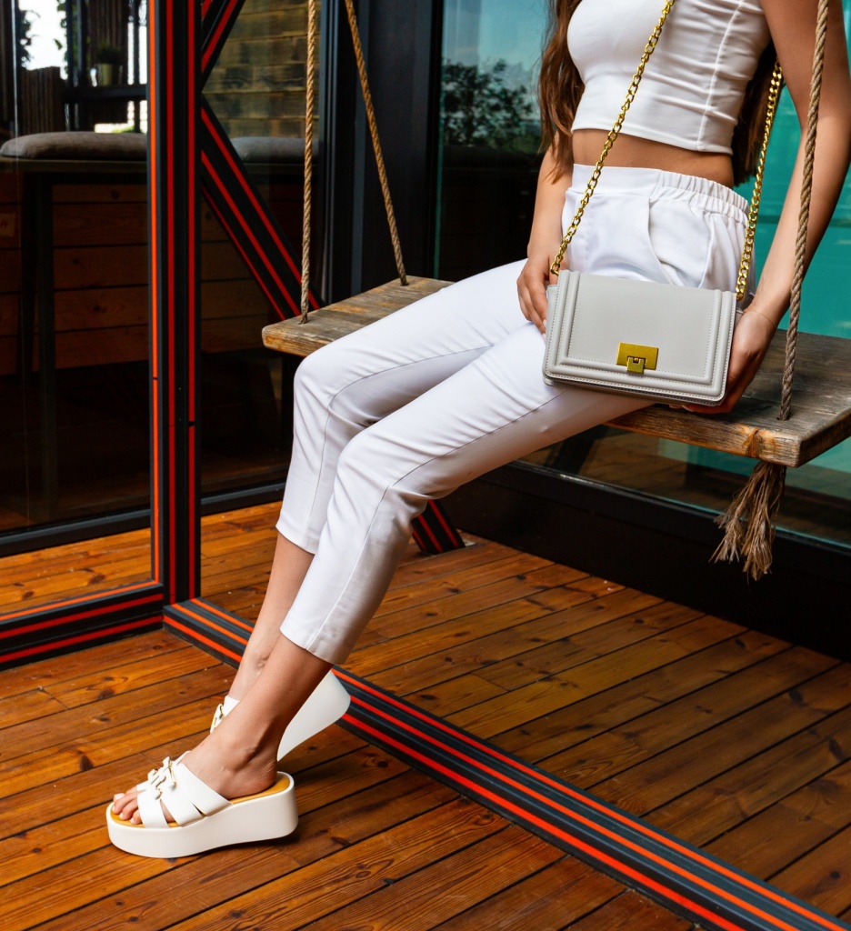 Geanta Plic Dama Myray Gri, Eleganta Absoluta - imagine 4