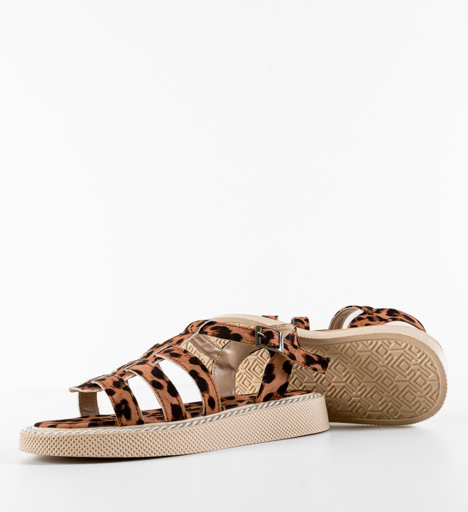 Sandale Dama Barney Print - Stil și Confort