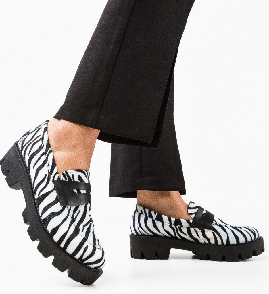 Pantofi Casual Kardy Zebra | Stil și Confort - imagine 2