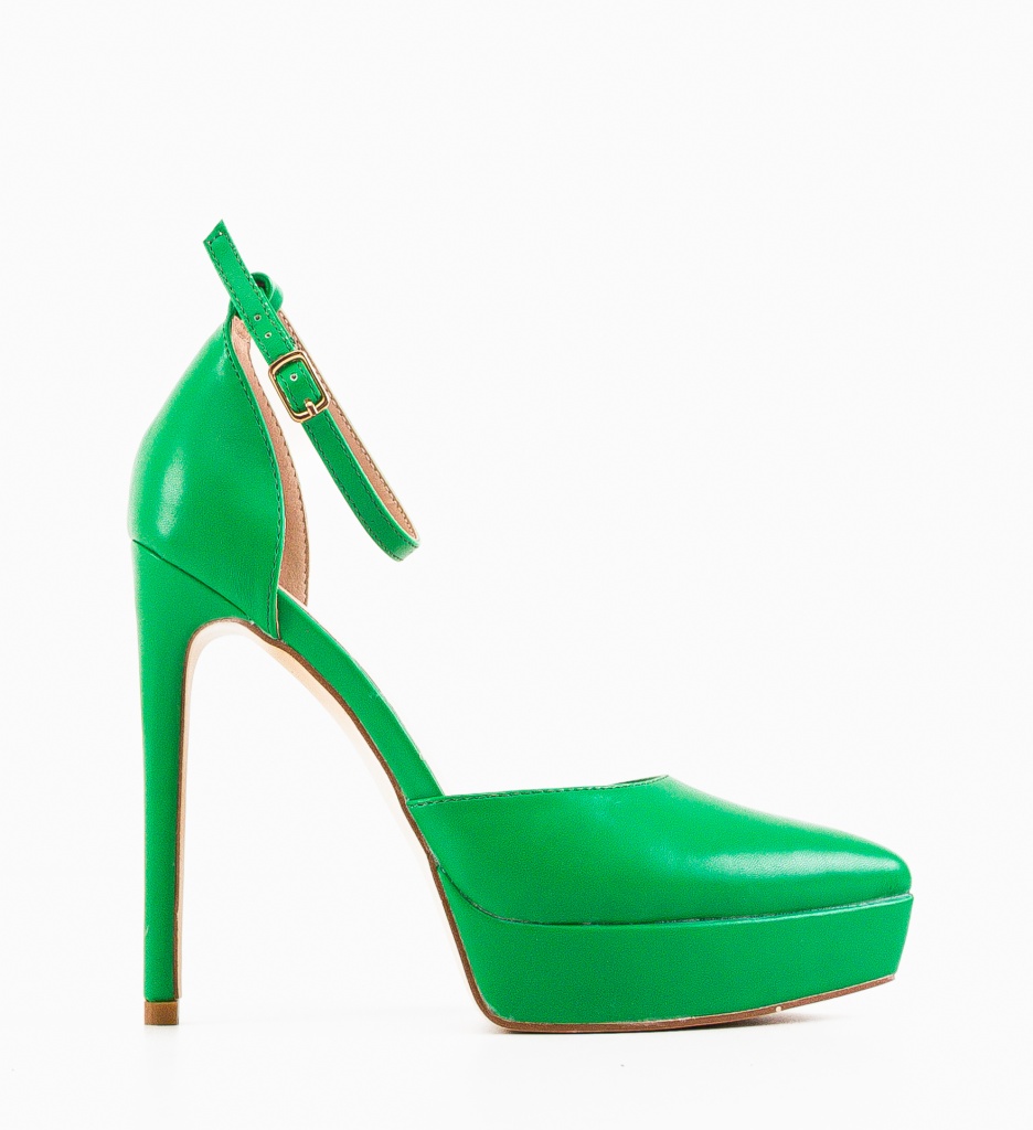 Pantofi dama Vera Verzi cu toc elegant - imagine 4