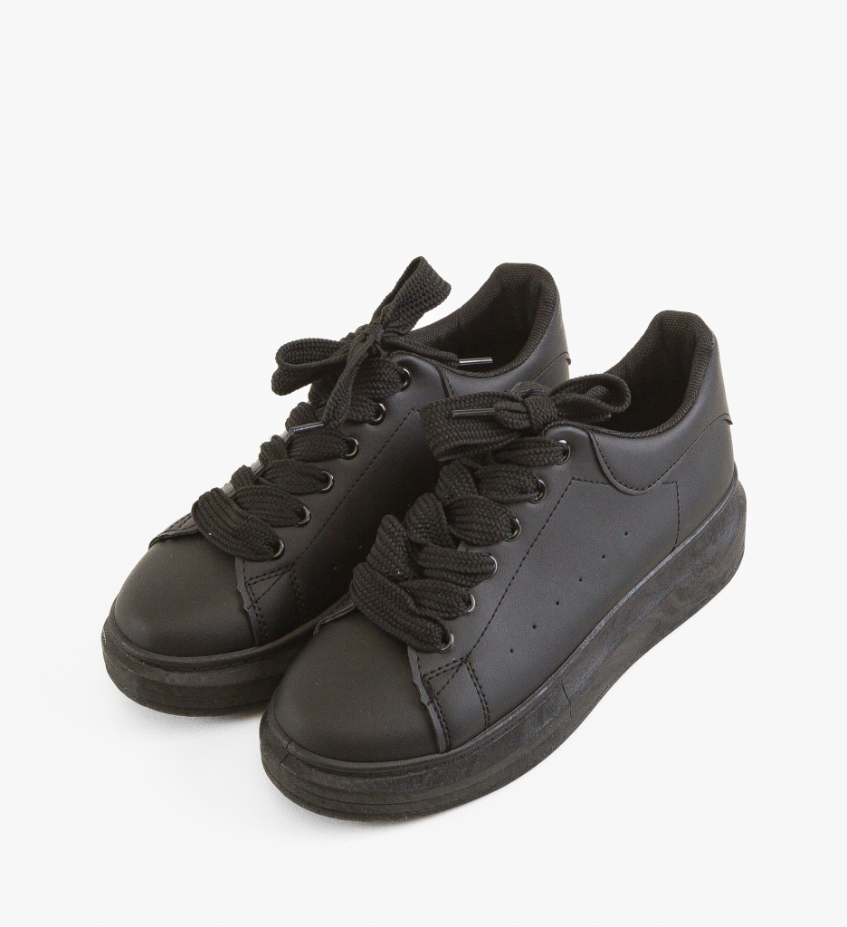 Chris Sneakers Negri - Stil și Confort Zilnic - imagine 5