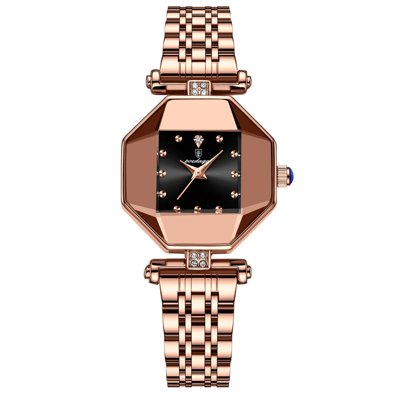 Ceas Dama Poedagar CS1504 Rose Gold Elegance