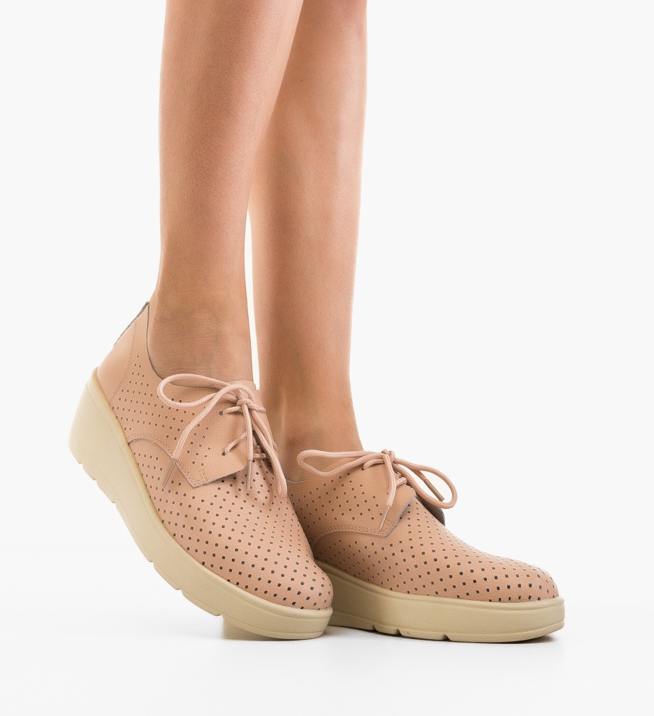 Platforme Dama Mersonk Roz - Confort & Stil