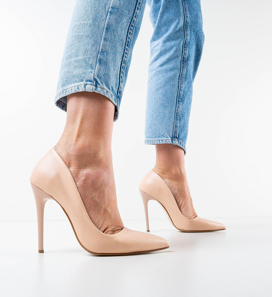 Pantofi Zizik Nude 2 | Eleganți și Comozi