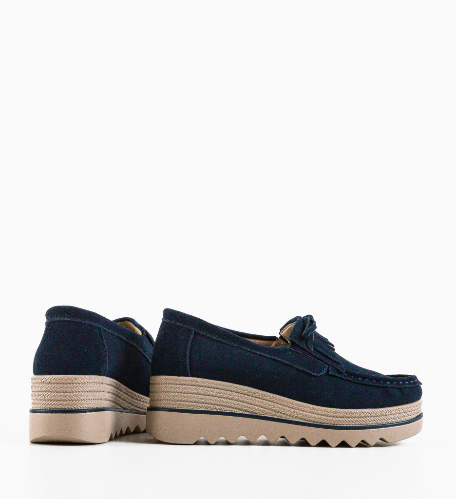 Pantofi Casual Hipok Bleumarin | Confort Asigurat - imagine 4