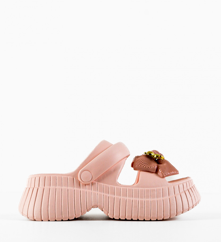 Papuci Dama Beutel Roz - Confort Superior