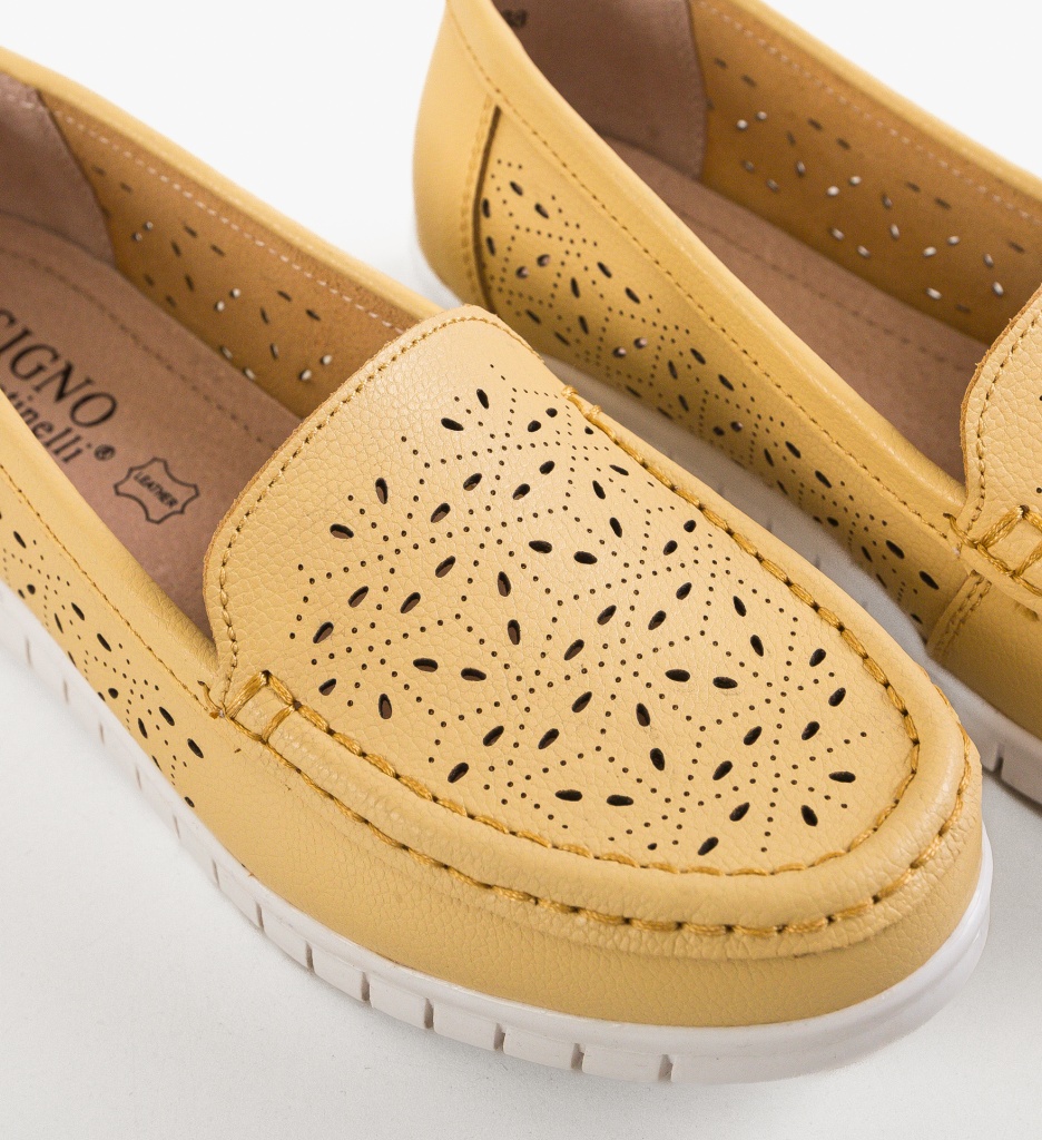 Espadrile Dama Skrell Galbene | Confortabile - imagine 6
