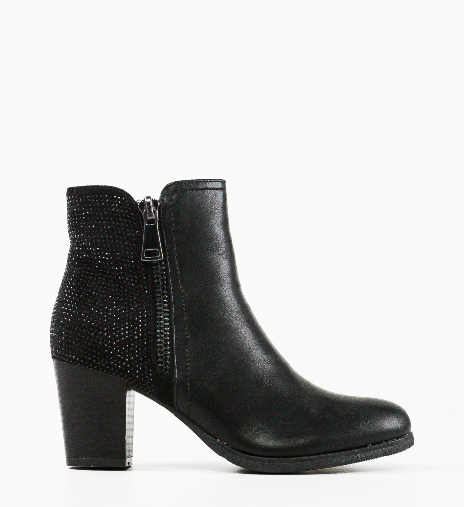 Botine Dama Ortega Negre - Eleganță și Confort - imagine 4