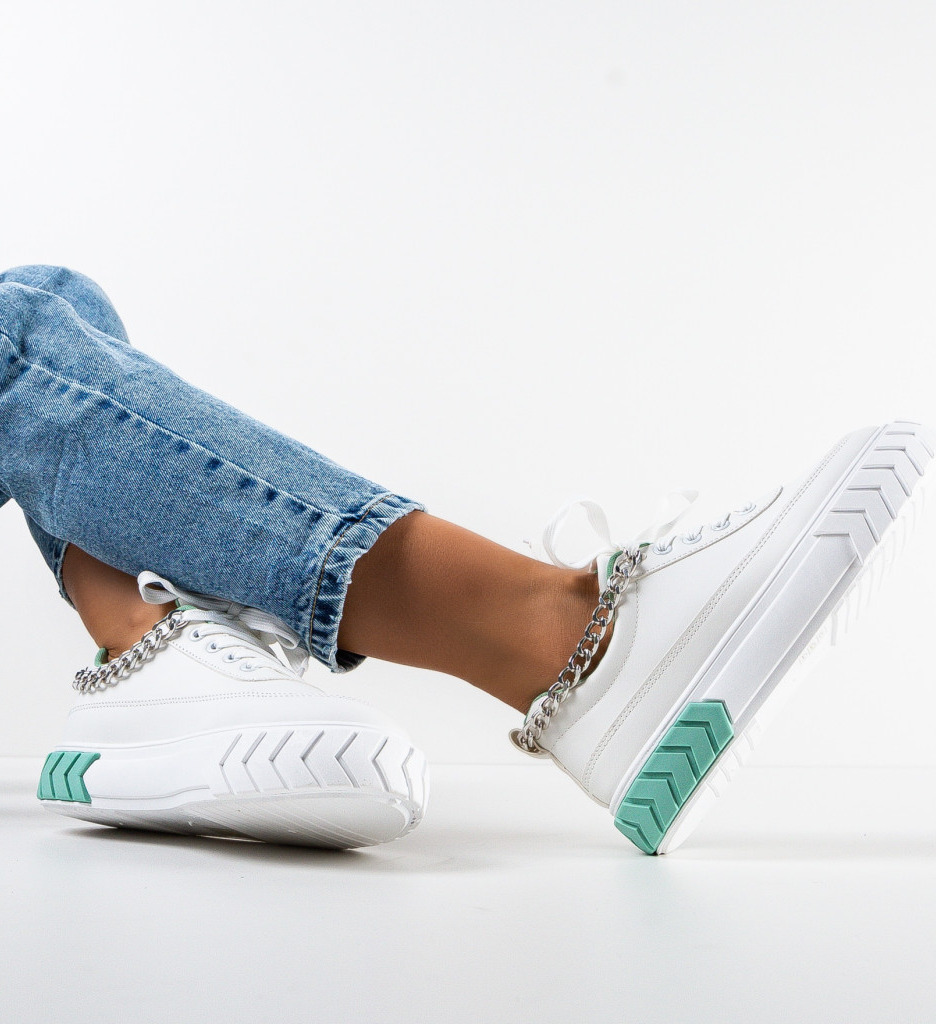 Sneakers Jobe Verzi Dama - Confort & Stil - imagine 2