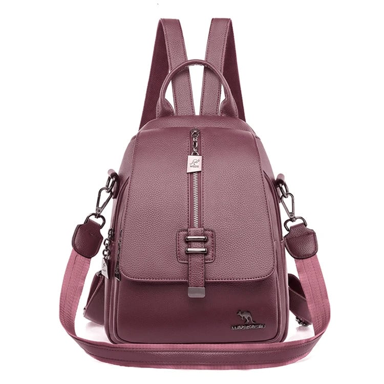Rucsac Dama Delis Camellia GT2602 Mov Piele Eco