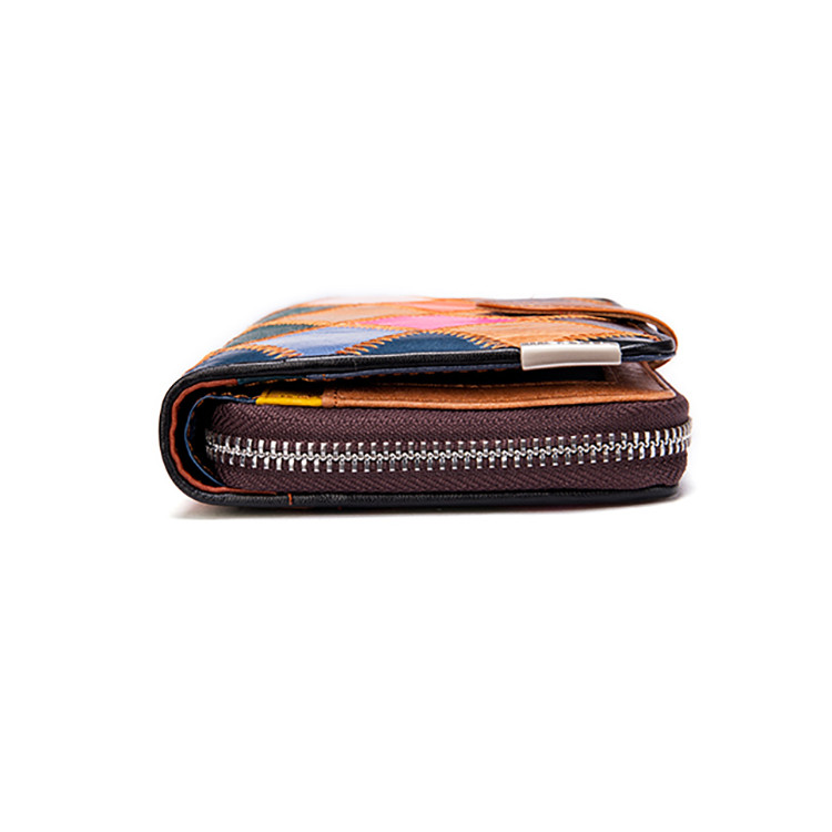 Portofel Dama Delis Multicolor Piele Naturala - imagine 6