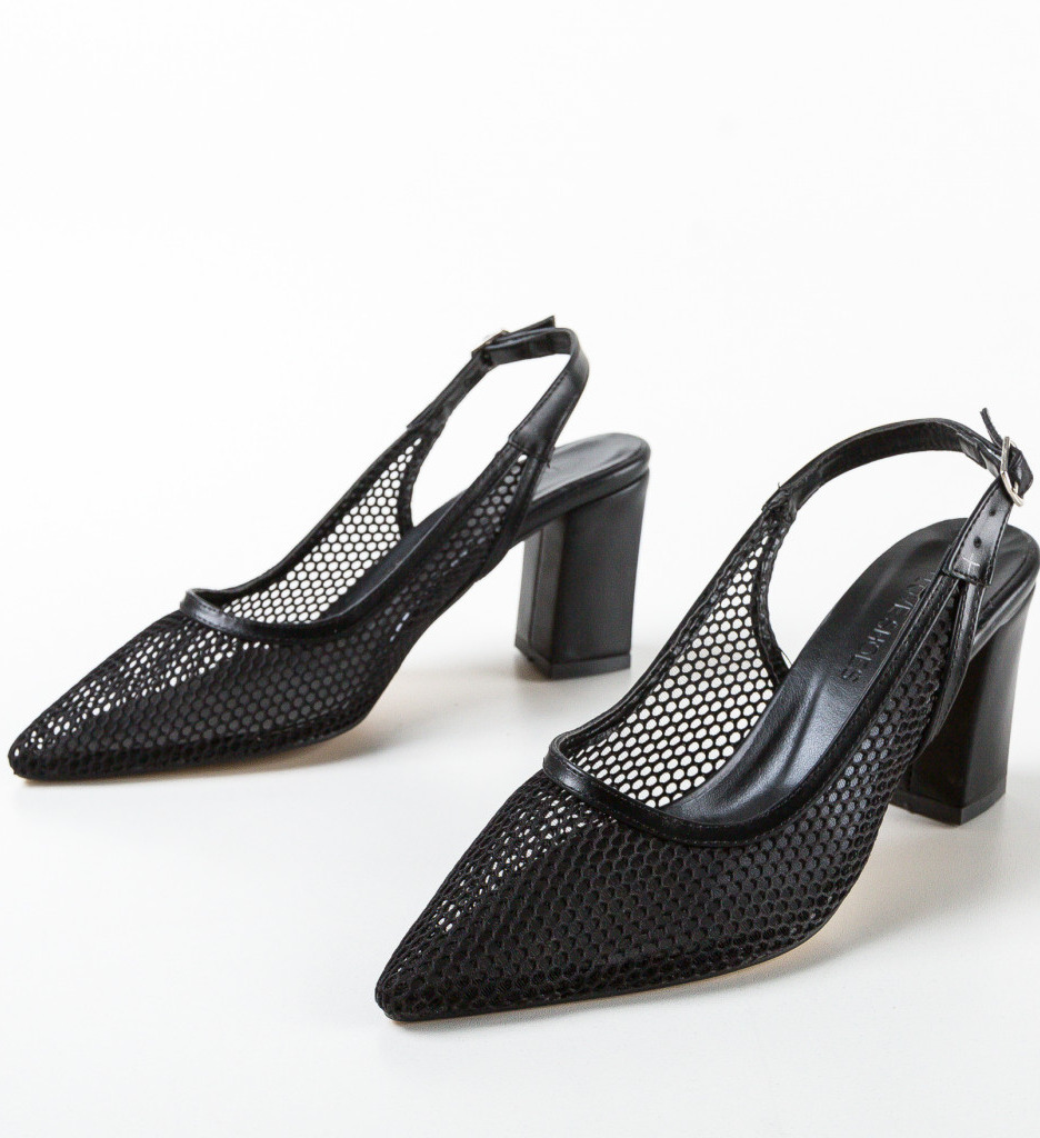 Pantofi Caresy Negri - Eleganță și Stil - imagine 6