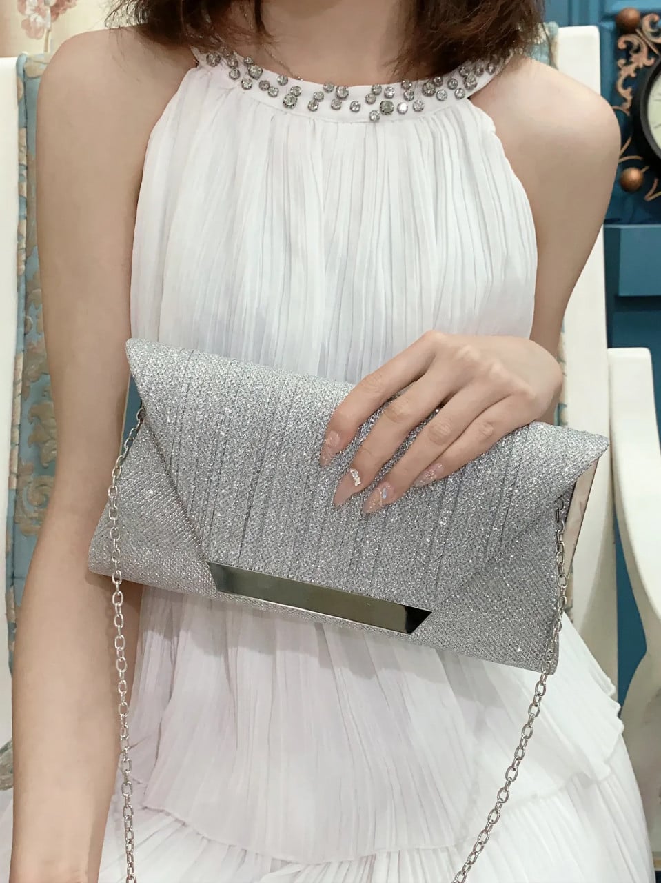 Geanta Eleganta de Ocazie Delis Lysandra - imagine 2