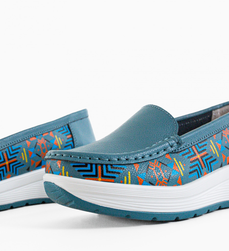 Pantofi Casual Albastri - Stil și Confort - imagine 7