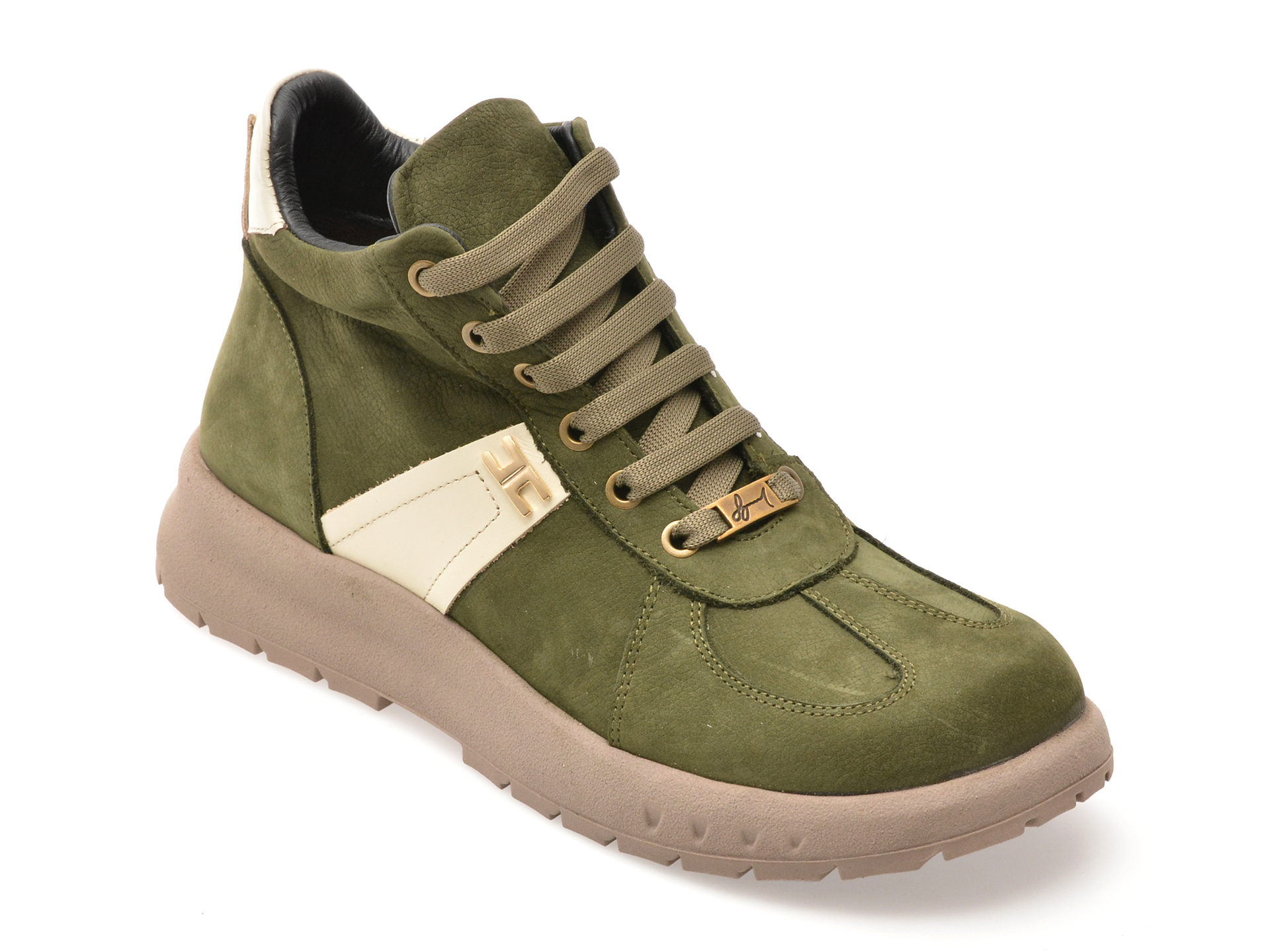 Ghete Gryxx Nabuc Kaki | Stil Urban Confortabil