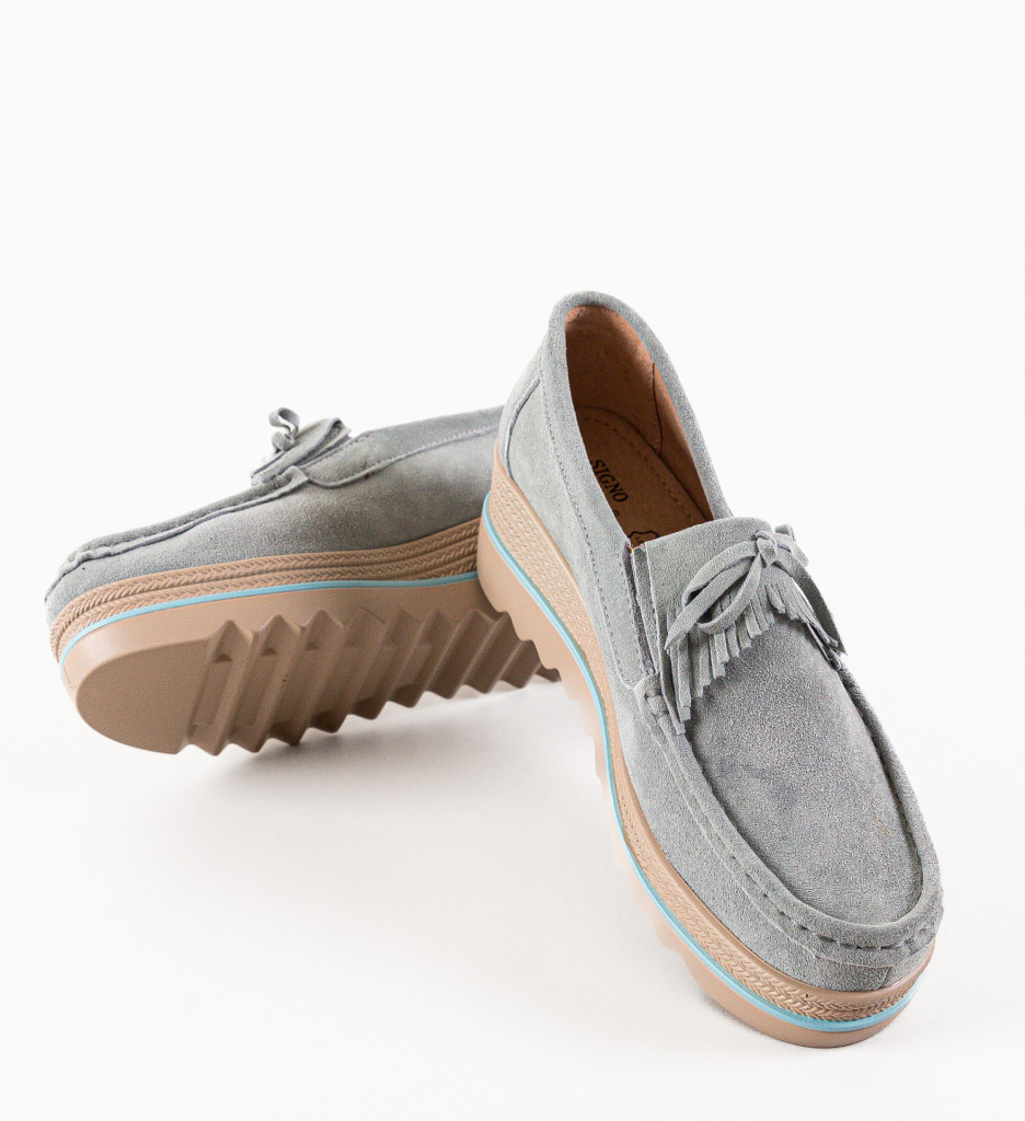 Pantofi Casual Hipok Albastri - Confort și Stil - imagine 7