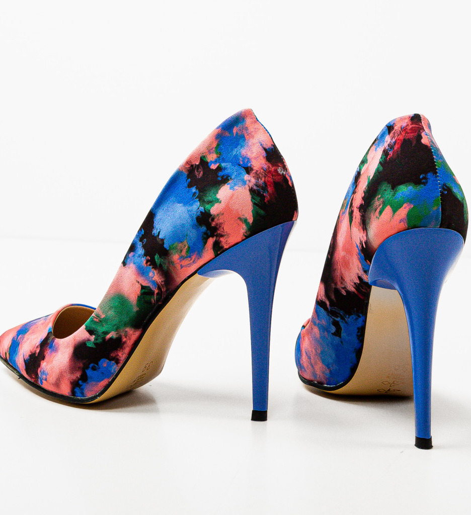 Pantofi Dama Ojao Multicolor 2 - Design Vibrant - imagine 6