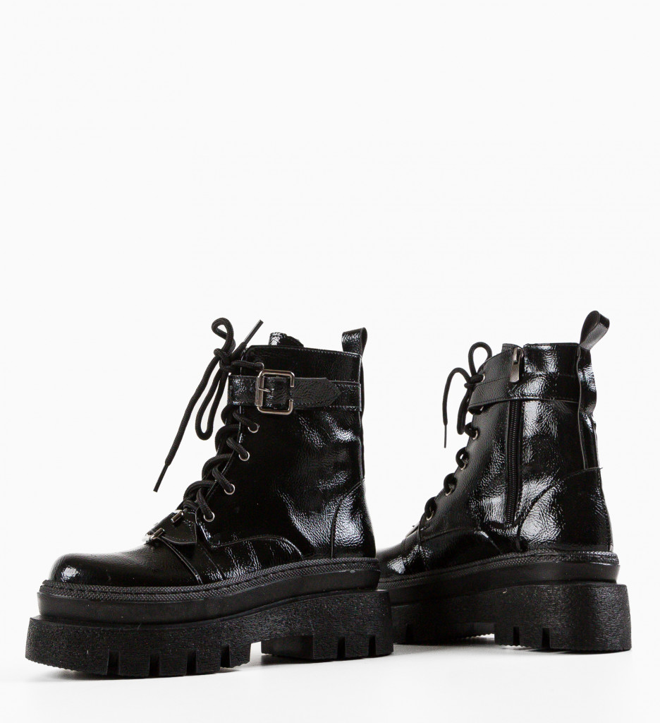 Ghete Dama Sorcer Negre 2 - Stil si Confort - imagine 6