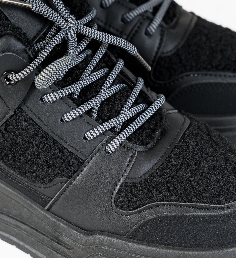 Sneakersi Dama Pupujen Negre - Confort și Stil - imagine 8