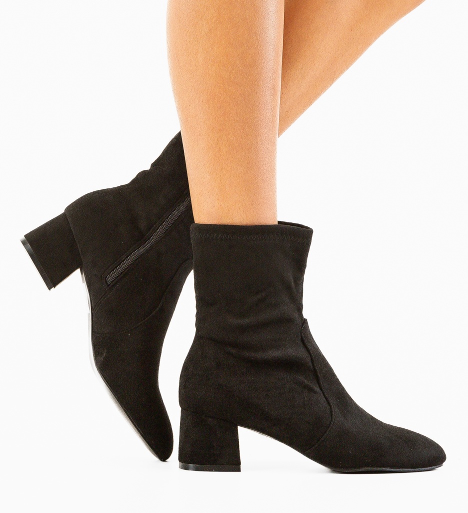 Botine Dama Ismael Negre - Stil și Eleganță - imagine 3